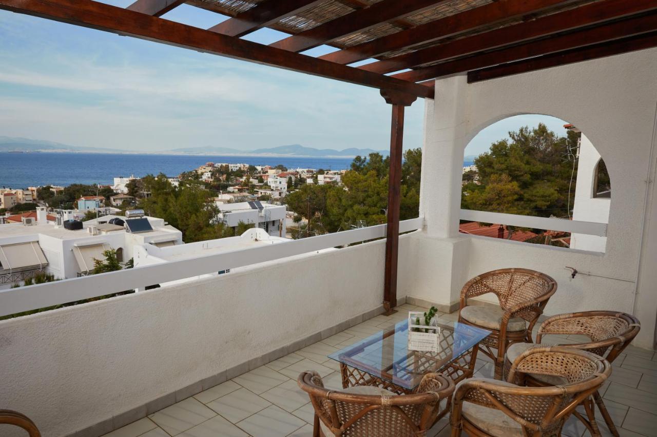 Вилла 180° View To Sea Vathi  Экстерьер фото