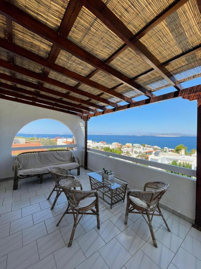 Вилла 180° View To Sea Vathi  Экстерьер фото