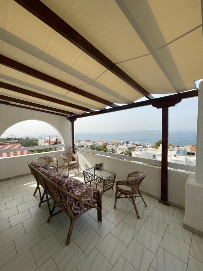 Вилла 180° View To Sea Vathi  Экстерьер фото