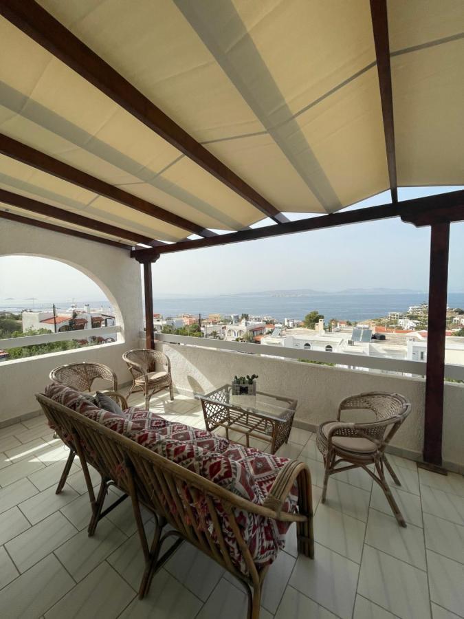Вилла 180° View To Sea Vathi  Экстерьер фото