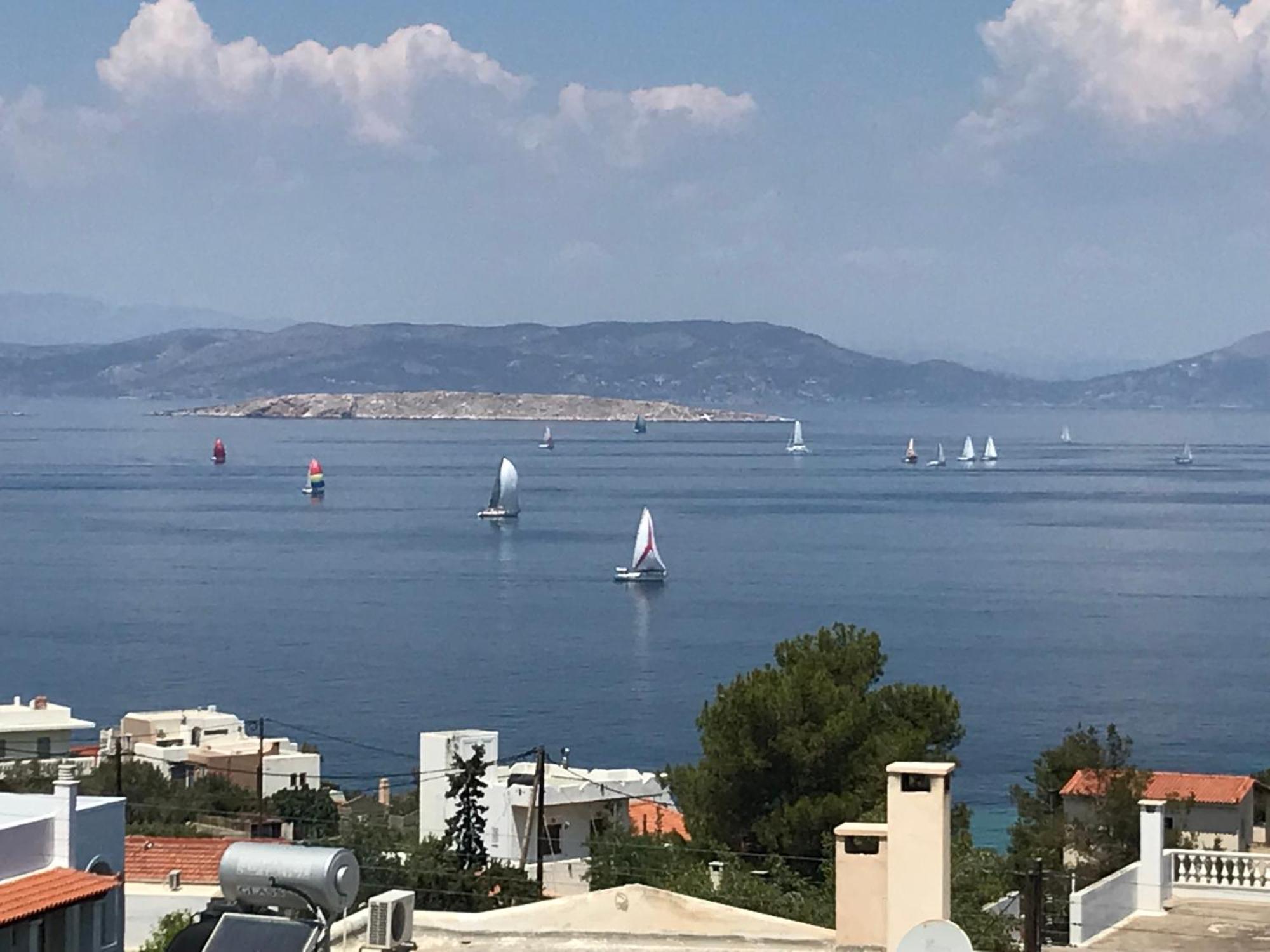 Вилла 180° View To Sea Vathi  Экстерьер фото