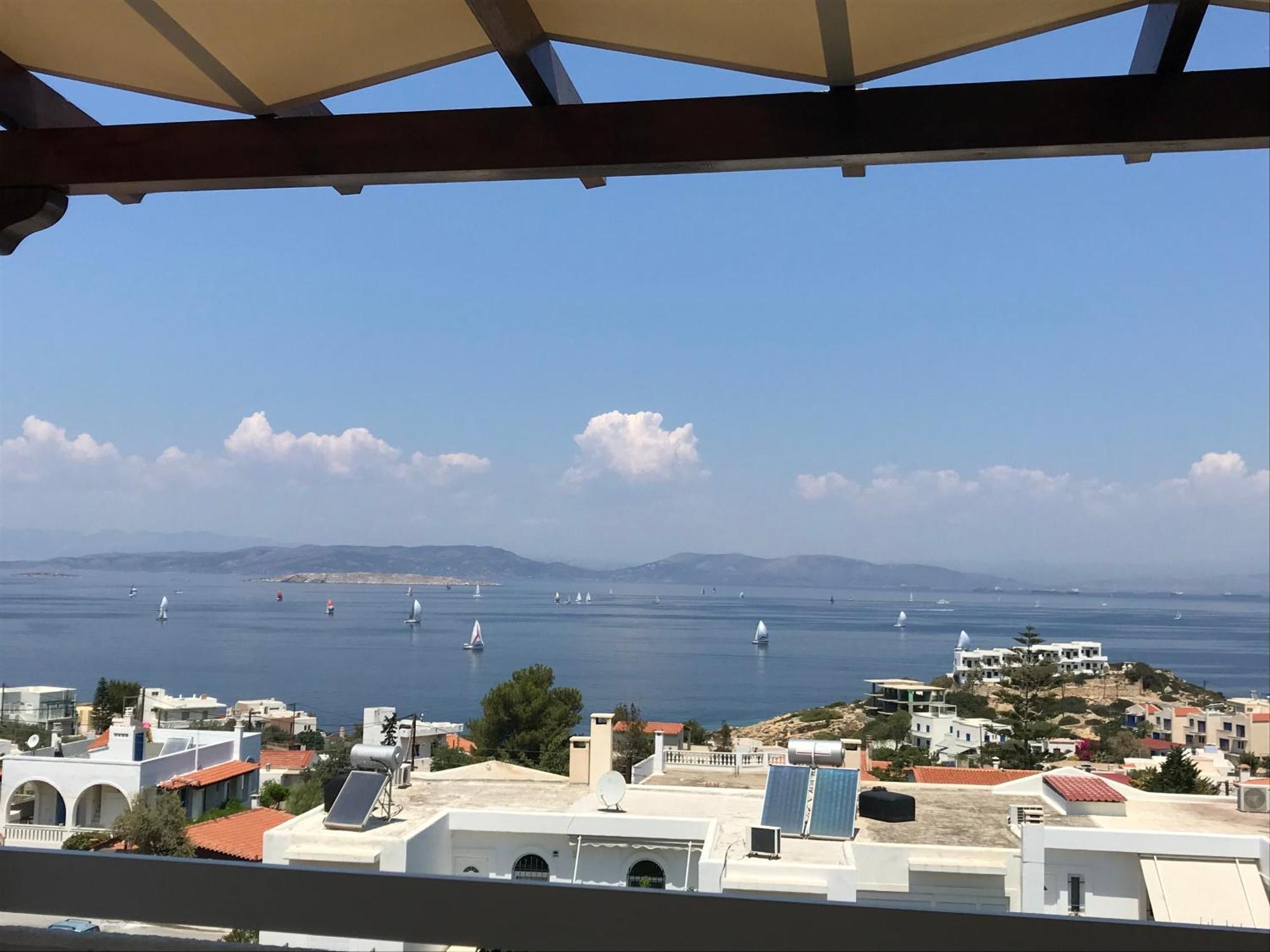 Вилла 180° View To Sea Vathi  Экстерьер фото